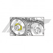 Головка для проворачивания распредвала VAG 1.8, 2.0 TFSI 4501 JTC