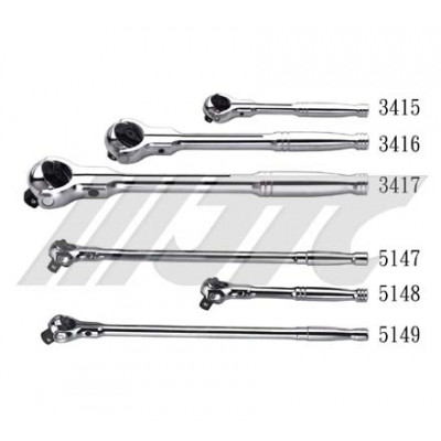 Трiскачка з поворотною головкою 1/4" 72зубця 275мм 5147 JTC Трiскачка з поворотною головкою 1/4" 72зубця 275мм 5147 JTC