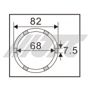 Головка для задньої осі ступиці 68мм/6PT 1/2" (MERCEDES SPRINTER W906) 6983 JTC