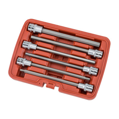 Набор головок с насадкой HEX 1/2" (200мм) 6ед. 7256 JTC Набор головок с насадкой HEX 1/2" (200мм) 6ед. 7256 JTC