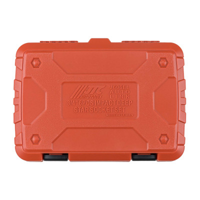 Набір ударних головок TORX E18, E20, E22, E24, E26, E28 3/4" 6од. J606EL JTC Набір ударних головок TORX E18, E20, E22, E24, E26, E28 3/4" 6од. J606EL JTC