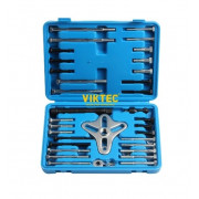 Комплект для зняття рульового колеса та шківа 46од. VT01008