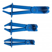 Комплект кліщів зігнутих для перетискання трубопроводів 3од. VT01147B
