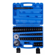         Набор оправок для выпрессовки подшипников, втулок, сальников 18-65мм (шаг 1мм) 51ед. VT01509