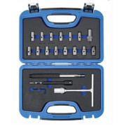 Набор для притирки седел форсунок дизельного двигателя 19ед. VT01765C