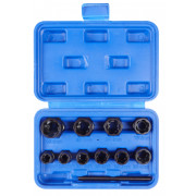 Набор головок для поврежденных болтов и гаек 3/8", 9-19мм 12ед. VT01938C