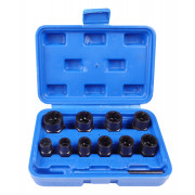 Набор головок для поврежденных болтов и гаек 3/8", 9-19мм 12ед. VT01938C