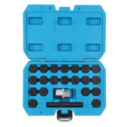 Набор головок для демонтажа секретных болтов AUDI 22ед. VT13007B