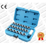 Набор головок для демонтажа секретных болтов AUDI 21ед. VT13007C