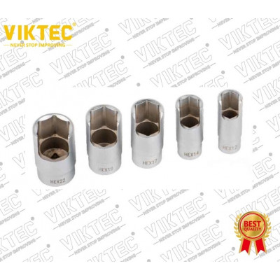 Набір головок для датчиків 3/8" 6-гр. 5ед. VT13079 Набір головок для датчиків 3/8" 6-гр. 5ед. VT13079