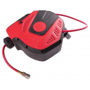 Шланг воздушный полиуретановый на катушке D=9.5мм, 15м с обратным механизмом VT13866