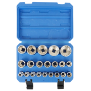 Набор головок 8-36мм, 1/2", 12-гр. 21ед. VT13883