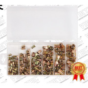 Набор резьбовых заклепок стальных М3-М10 ,150шт VT13978