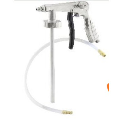Пістолет для нанесення гравітексу пневматичний з гнучкою насадкою VT14027 Пістолет для нанесення гравітексу пневматичний з гнучкою насадкою VT14027