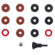         Набор насадок для чистки шпилек ступицы 14ед. VT17328