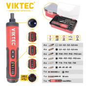 Отвертка аккумуляторная с набором бит 27ед. VT19242