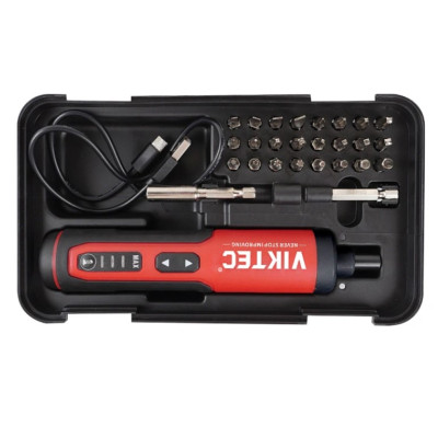 Викрутка акумуляторна з набором біт 27од. VT19242 Викрутка акумуляторна з набором біт 27од. VT19242