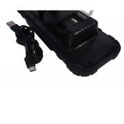 Фонарь светодиодный водонепроницаемый 3,7В, 4400 мАч 7829 JTC