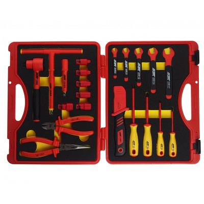 Набір інструмента діелектричного 3/8" 22ед. I017 JTC Набір інструмента діелектричного 3/8" 22ед. I017 JTC