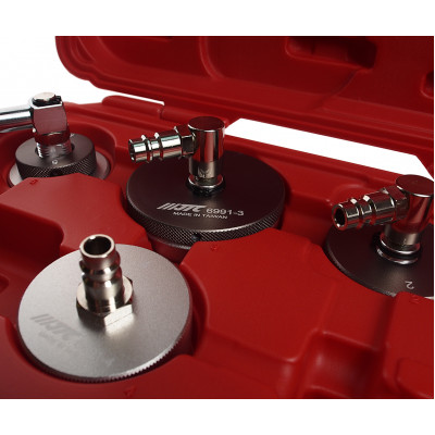 Набор адаптеров для прокачки тормозной системы 6991 JTC Набор адаптеров для прокачки тормозной системы 6991 JTC