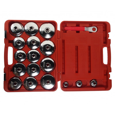 Набір знімачів оливного фільтра 18од. 4572 JTC Набір знімачів оливного фільтра 18од. 4572 JTC