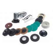 Машинка шлифовальная пневматическая 2" с комплектом аксессуаров 17ед. 5005K JTC