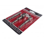 Набор адаптеров для торцевых головок 1/2"x73мм, 3/8"x65мм, 1/4"x65мм 3ед. 7670 JTC