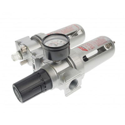 Блок підготовки повітря (лубрикатор + осушувач) 1/2 " 5558 JTC Блок підготовки повітря (лубрикатор + осушувач) 1/2 " 5558 JTC