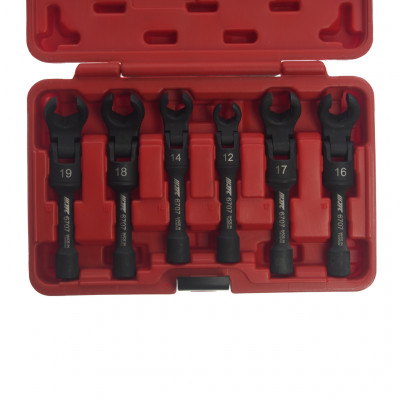 Набір ключів розрізних шарнірних 3/8" 6од. 6707 JTC Набір ключів розрізних шарнірних 3/8" 6од. 6707 JTC