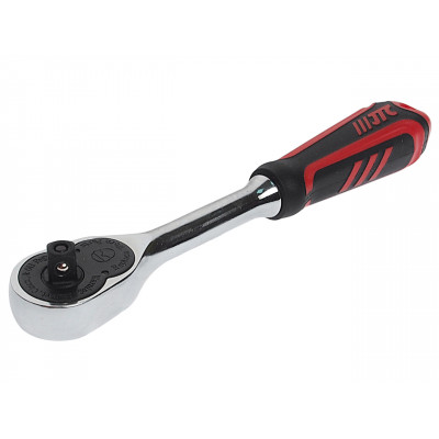 Тріскачка 1/4" 150мм 36 зубців (гумова ручка) 3602B JTC Тріскачка 1/4" 150мм 36 зубців (гумова ручка) 3602B JTC