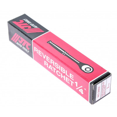 Тріскачка 1/4" 128мм 36 зубців (сталева ручка) 3602 JTC Тріскачка 1/4" 128мм 36 зубців (сталева ручка) 3602 JTC