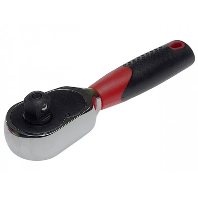 Трещотка укороченная 3/8" 120мм (резиновая ручка) 3017A JTC Трещотка укороченная 3/8" 120мм (резиновая ручка) 3017A JTC