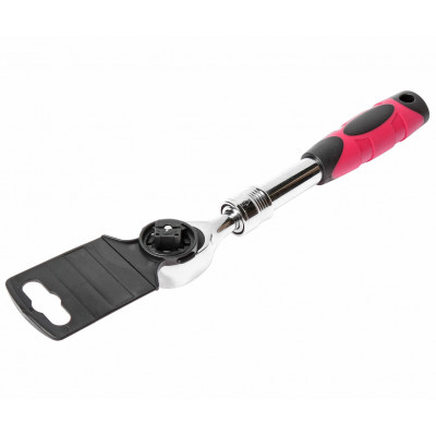 Трещотка с регулируемой длиной 3/8" 215-315мм 72зубца (резиновая ручка) 5026 JTC Трещотка с регулируемой длиной 3/8" 215-315мм 72зубца (резиновая ручка) 5026 JTC