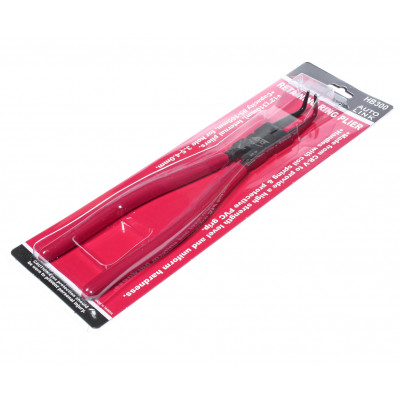 Щипці для зняття стопорних кілець 85~165мм кутові (стиснення) 300мм HB230 JTC Щипці для зняття стопорних кілець 85~165мм кутові (стиснення) 300мм HB230 JTC