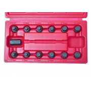 Комплект головок для маслосливных пробок 13ед. 1117 JTC