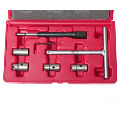 Набір для притирання сідел форсунок дизельного двигуна 7од. 4771 JTC Набір для притирання сідел форсунок дизельного двигуна 7од. 4771 JTC