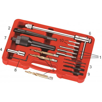 Набір для зняття свічок розжарювання та реставрації різьби 4054 JTC Набір для зняття свічок розжарювання та реставрації різьби 4054 JTC