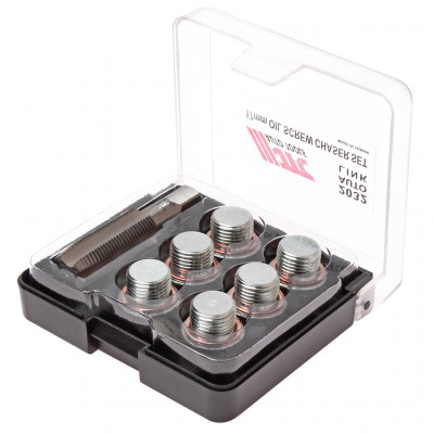 Комплект для ремонта резьбы маслосливных отверстий 17мм 2030 JTC Комплект для ремонта резьбы маслосливных отверстий 17мм 2030 JTC