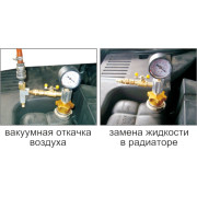 Набір для вакуумної заміни рідини в системі охолодження 1536 JTC