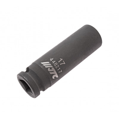 Головка ударная глубокая 1/2" 6гр. 17мм L=82мм 448217 JTC Головка ударная глубокая 1/2" 6гр. 17мм L=82мм 448217 JTC