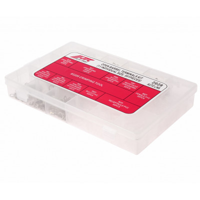 Комплект автомобільних клем неізольованих та обтискні кліщі 551од. 2028 JTC Комплект автомобільних клем неізольованих та обтискні кліщі 551од. 2028 JTC