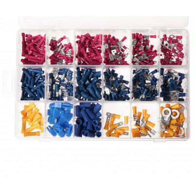 Комплект автомобільних клем ізольованих 530од. 2027 JTC Комплект автомобільних клем ізольованих 530од. 2027 JTC