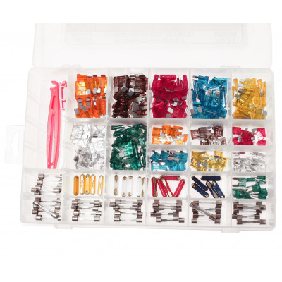 Комплект автомобильных предохранителей 267ед. 2021 JTC Комплект автомобильных предохранителей 267ед. 2021 JTC