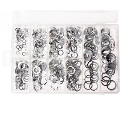 Комплект алюминиевых шайб 500ед. 2019B JTC Комплект алюминиевых шайб 500ед. 2019B JTC