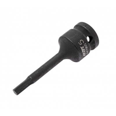 Головка ударная HEX 1/2" H5 78мм 447905 JTC Головка ударная HEX 1/2" H5 78мм 447905 JTC