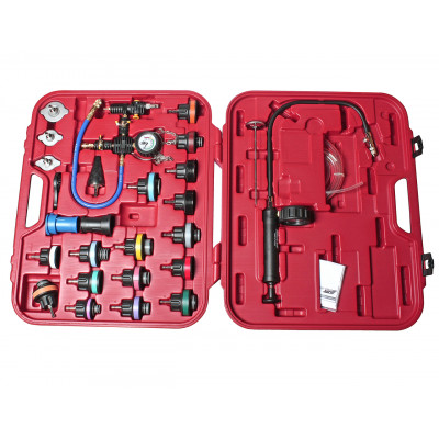 Набір для тестування тиску в радіаторі 28од. 4842A JTC Набір для тестування тиску в радіаторі 28од. 4842A JTC