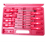 Набор отверток TORX TH8-TH40 с отверстием 9ед. 3925 JTC