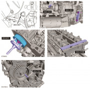Набор фиксаторов ГРМ FORD, MAZDA 4234 JTC