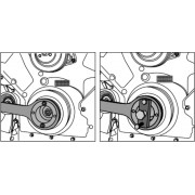 Съемник шкива коленвала JAGUAR, LAND ROVER 4129 JTC
