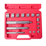 Набор оправок для запрессовки сальников, подшипников и сайлентблоков 16ед. 4890 JTC